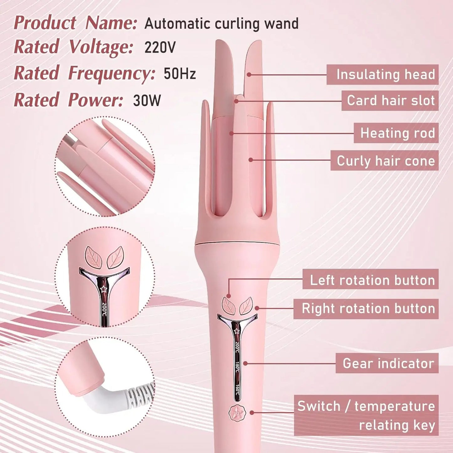 Automatic Curling Wand